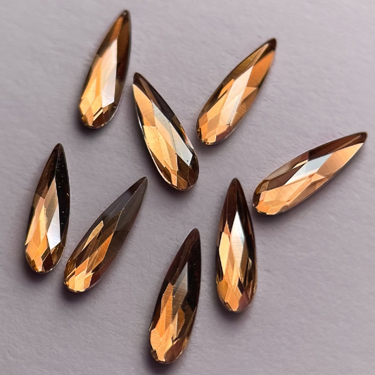 Strass Dentaire Swarovski Drop | Champagne