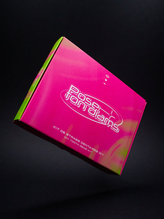 Kit de strass dentaires swarovski, marque pose ton diams