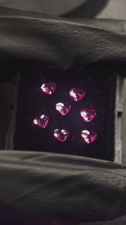 Strass Dentaire Swarovski Cœur | Pink Candy